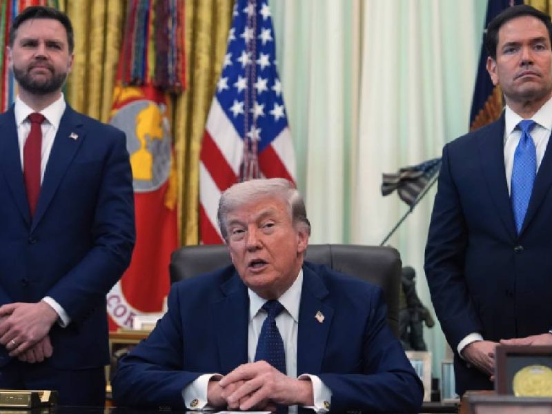 El presidente Donald Trump anuncia alto el fuego de tres semanas entre Israel y Líbano