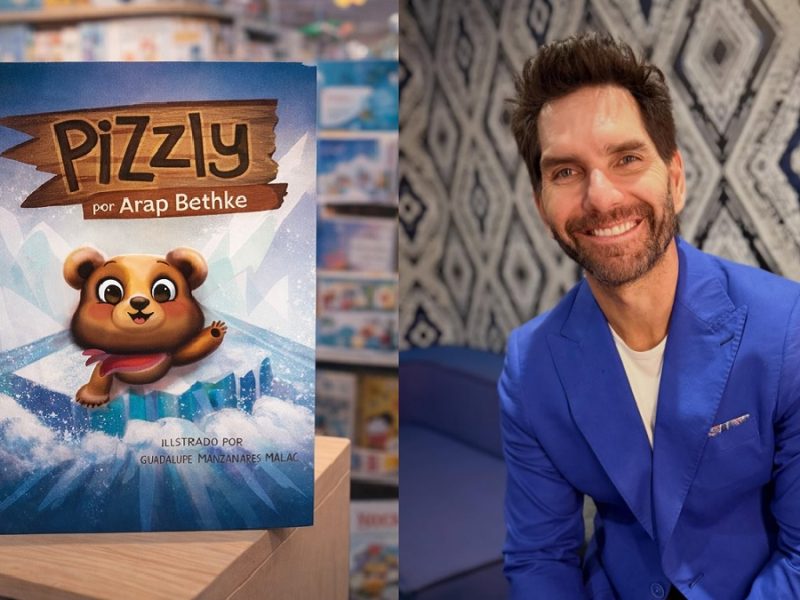 Arap Bethke debuta como autor infantil con ‘Pizzly’, un cuento inspirado en su hija