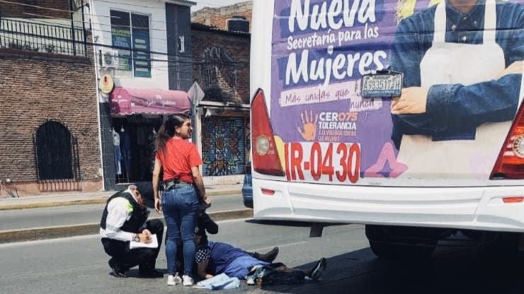 arrollada Irapuato