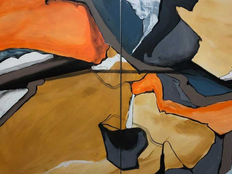 La pulsión creativa de Óscar López, el artista que cambió los motores por la pintura