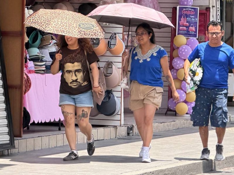 Sufre Guanajuato calor sofocante; Termómetros rozan los 40°C en el estado
