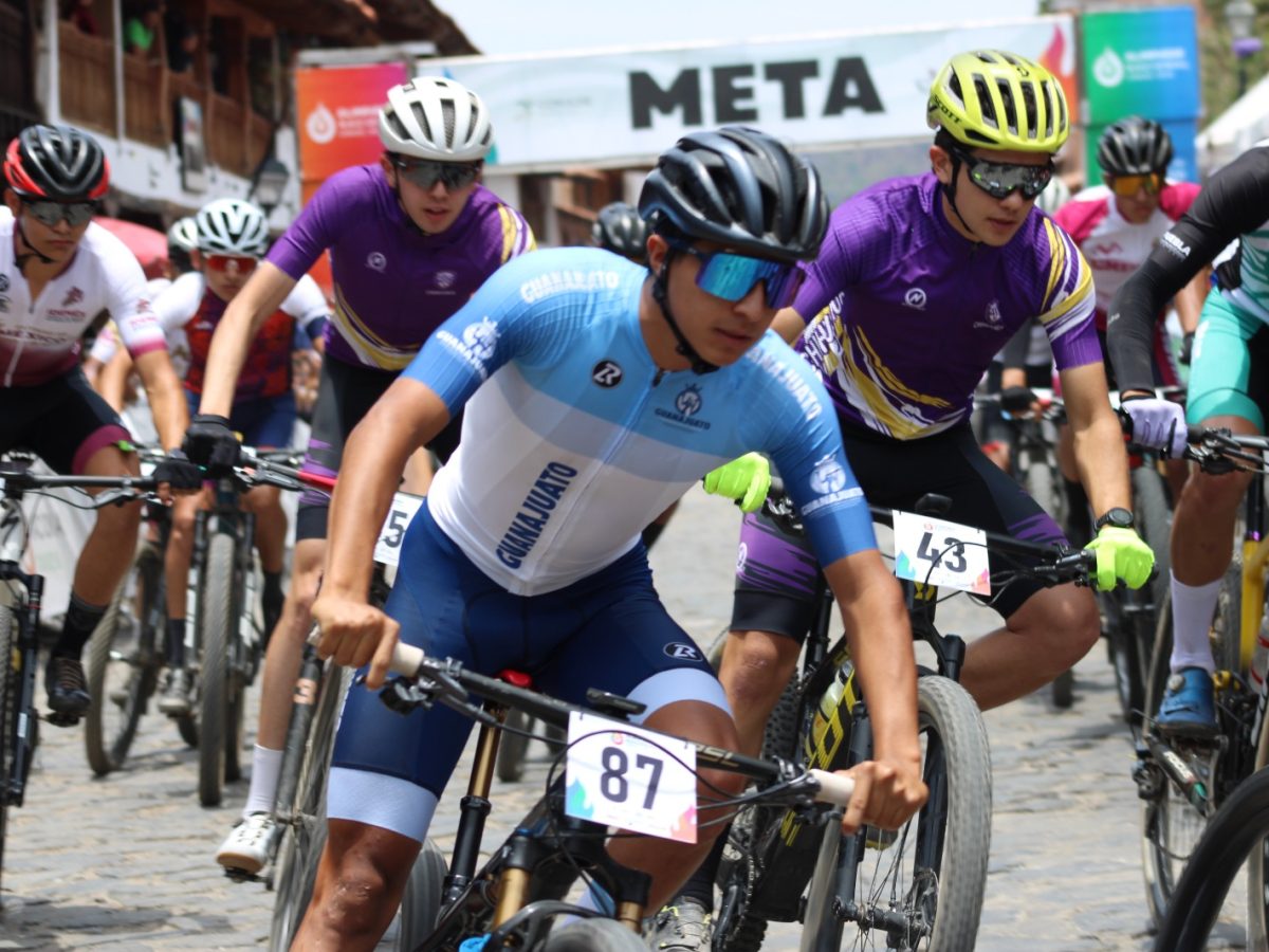 Guanajuato cierra con 13 medallas en ciclismo de la Olimpiada Nacional