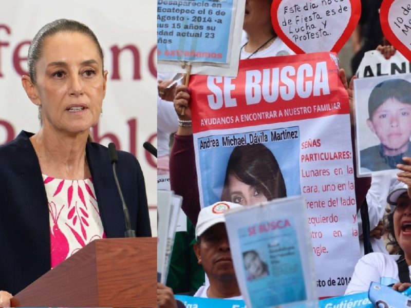 Comité no tomó informes de México sobre desaparecidos, afirma Claudia Sheinbaum