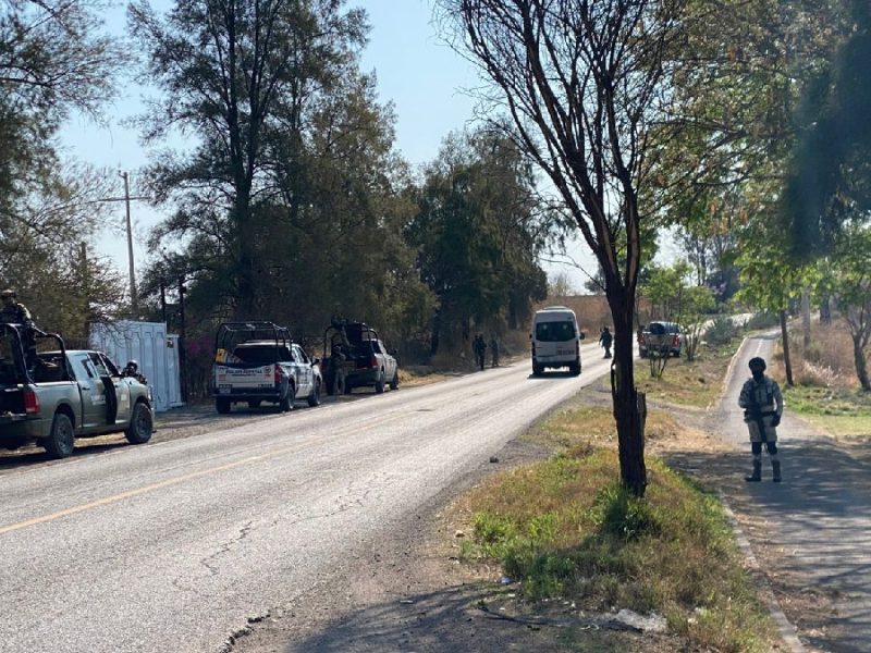 Aseguran en comunidades de Comonfort, droga, vehículos y armas