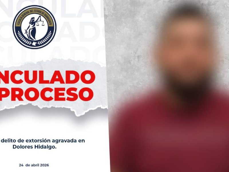 Cae extorsionador en Dolores Hidalgo: Exigía dinero y mercancía como “cobro de piso”