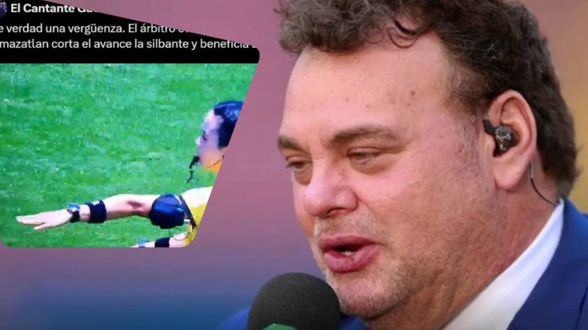 Faitelson ‘explota’ contra ‘Cantante’ Guerrero por arbitraje de Katia Itzel en el Pumas vs Mazatlán - Foto: TUDN y Captura.