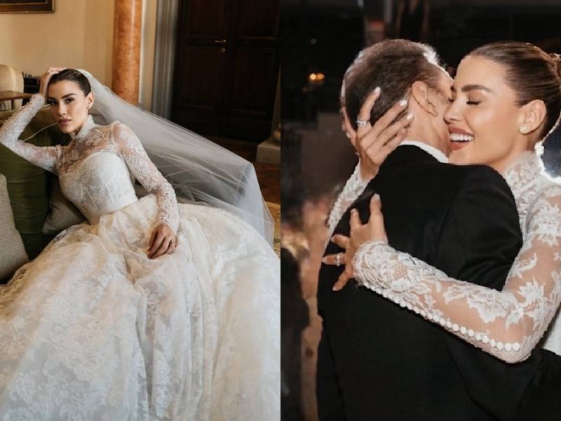 Michelle Salas celebra a Luis Miguel con foto inédita del abrazo en su boda