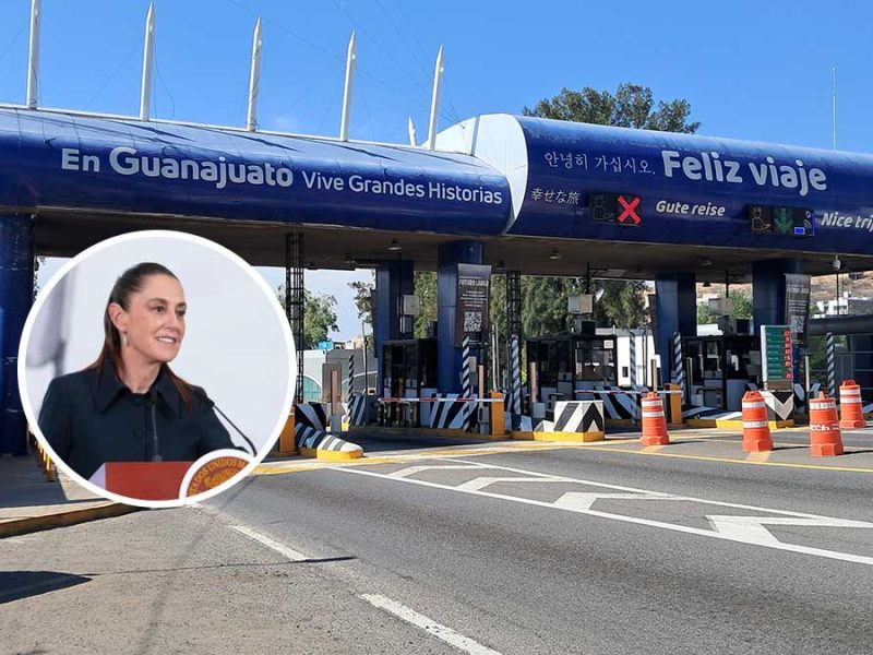 ¿Adiós al pago en la Guanajuato-Silao? Sheinbaum ordena a SICT revisar la eliminación de la caseta