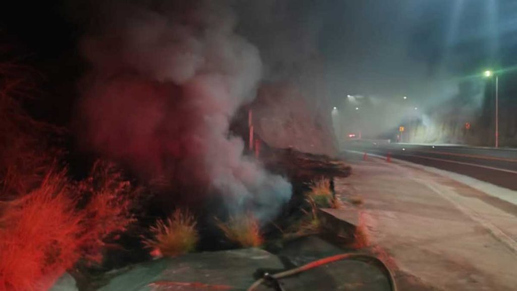 incendio en pastizal