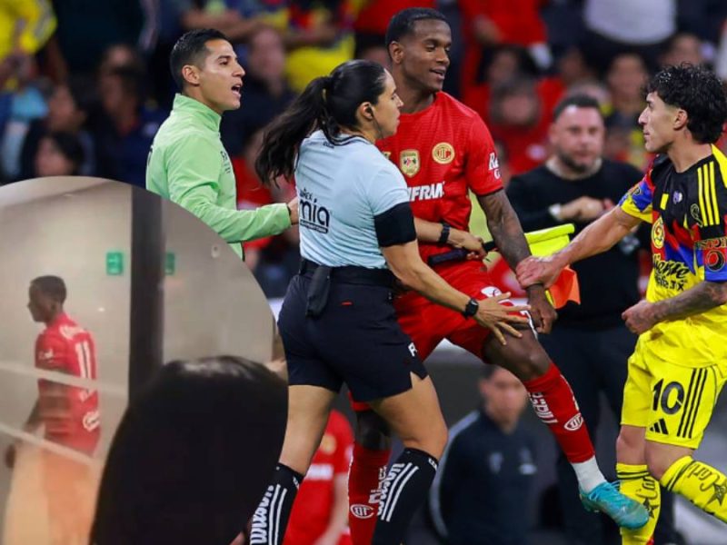 VIDEO: Así fue la aparatosa pelea entre Henry Martín y Helinho tras el América VS Toluca