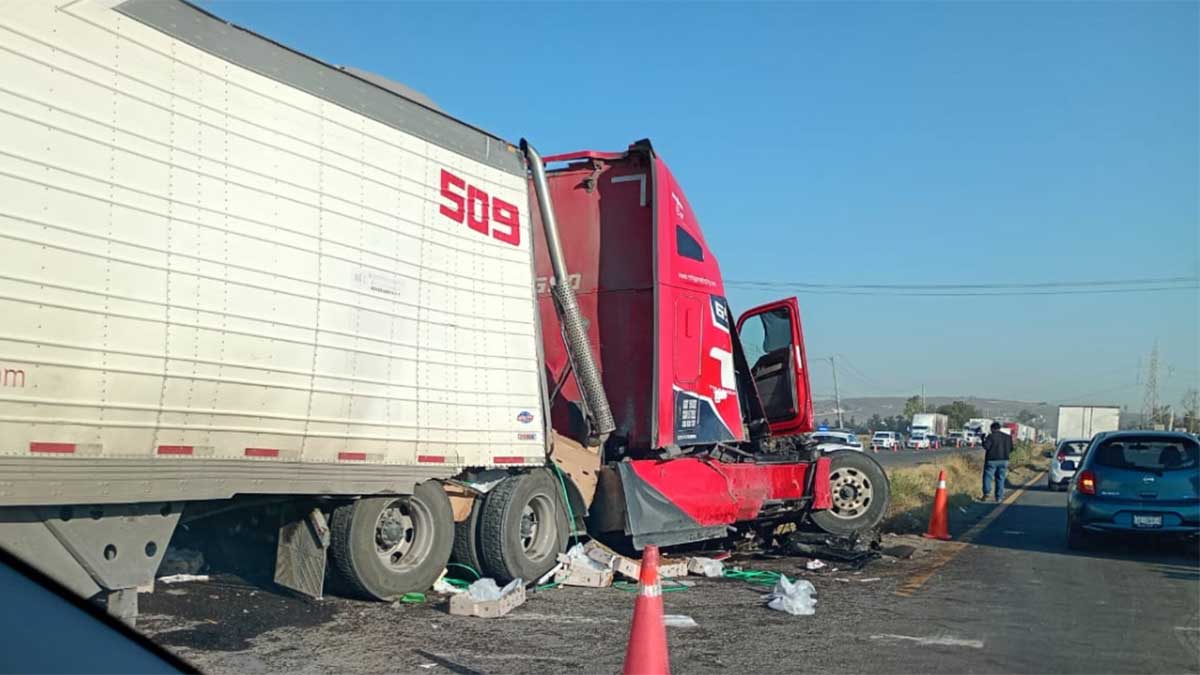 accidente en Libramiento Irapuato-Norte