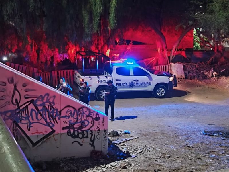 Balean a hombre que circulaba en bicicleta en la colonia La Escondida