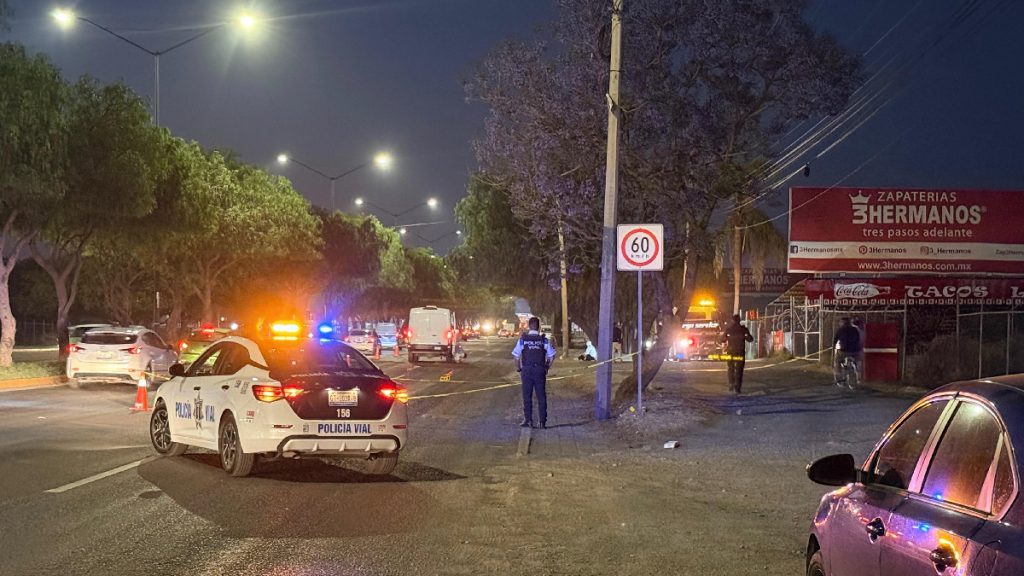 accidente en bulevar Aeropuerto