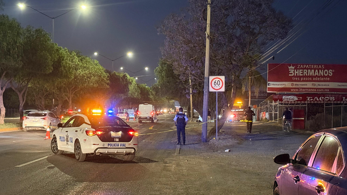 accidente en bulevar Aeropuerto