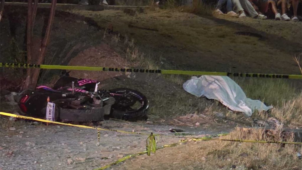 accidente en motocicleta en León