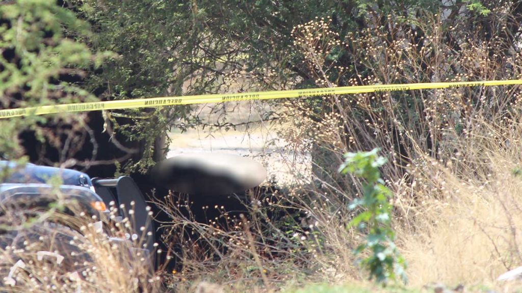 pareja muerta puente Eje Metropolitano