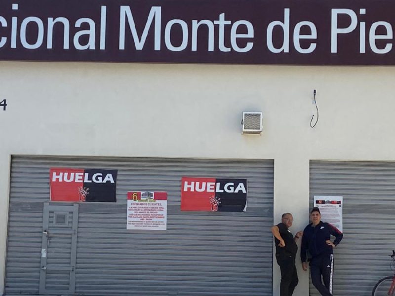 Huelga en Monte de Piedad se extiende hasta septiembre: ¿Qué pasará con tus prendas?