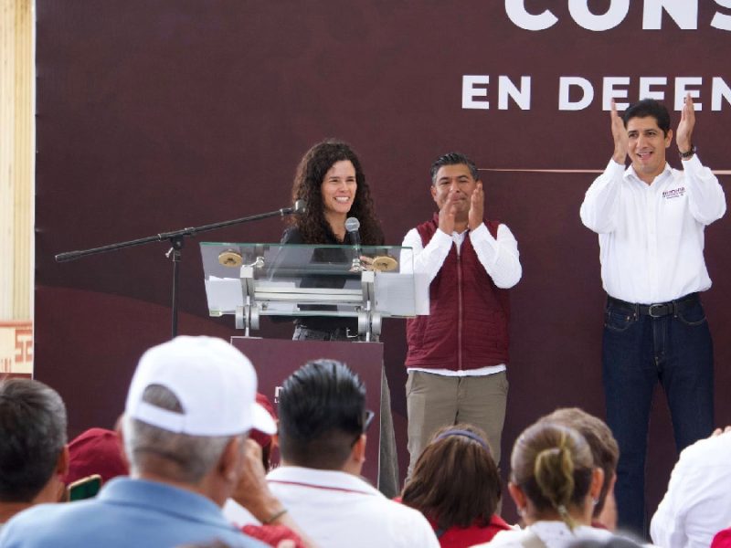 Luisa María Alcalde en León: Morena rompe con “verdes azulados” y sella pacto con PVEM, irán por 25 alcaldías