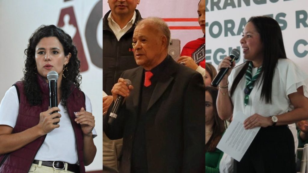 Líderes de Morena, PT y Verde