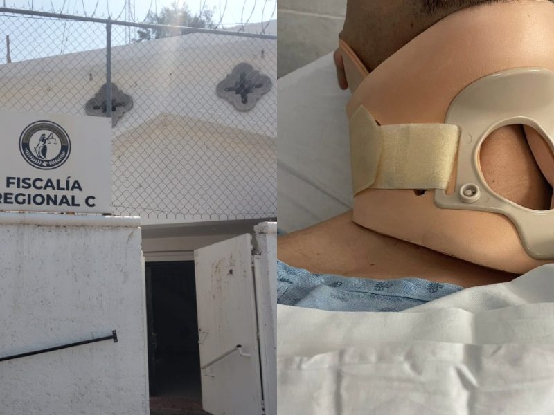 Periodista golpeado ratifica en Fiscalía denuncia contra elementos del grupo GERI