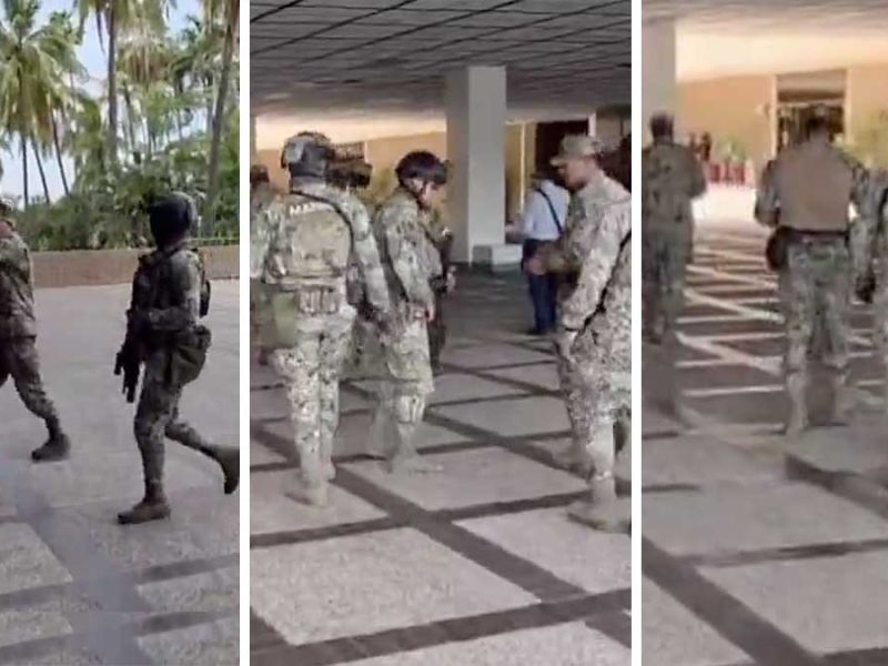 Marina toma Palacio de Gobierno de Culiacán; resguardan oficina de Rubén Rocha