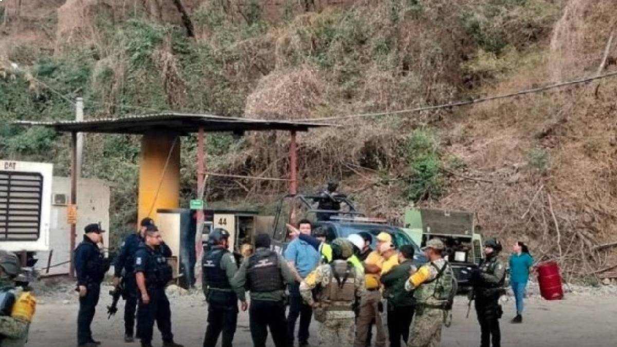 mineros atrapados en Sinaloa