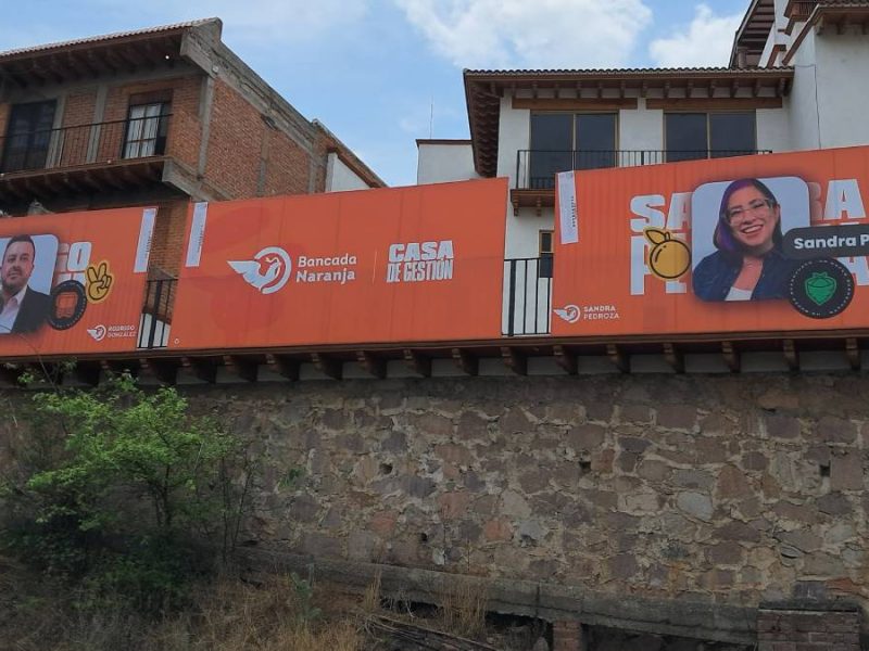 Municipio ‘tumba’ anuncio sin permiso de diputados locales; ‘espectaculares no son’, afirman