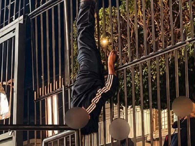 Ladrón queda colgado de cabeza al intentar robar parroquia de San Martín de Porres, en León