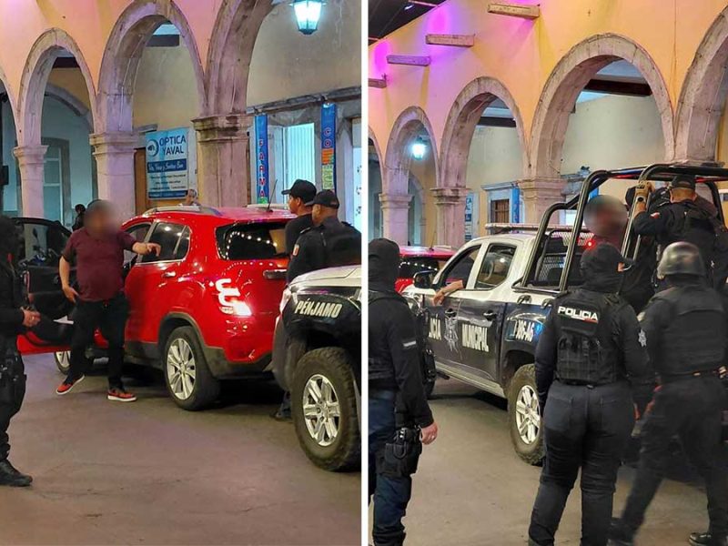 Detienen a exregidor Javier Jiménez Delgado en Pénjamo por atropellar a tránsito