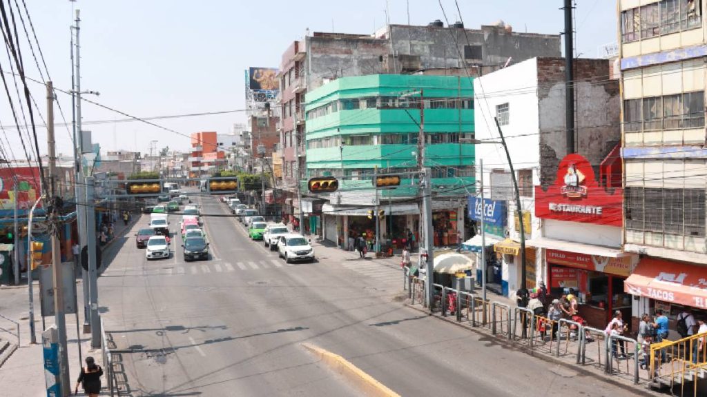 reordenamiento en la avenida Miguel Alemán