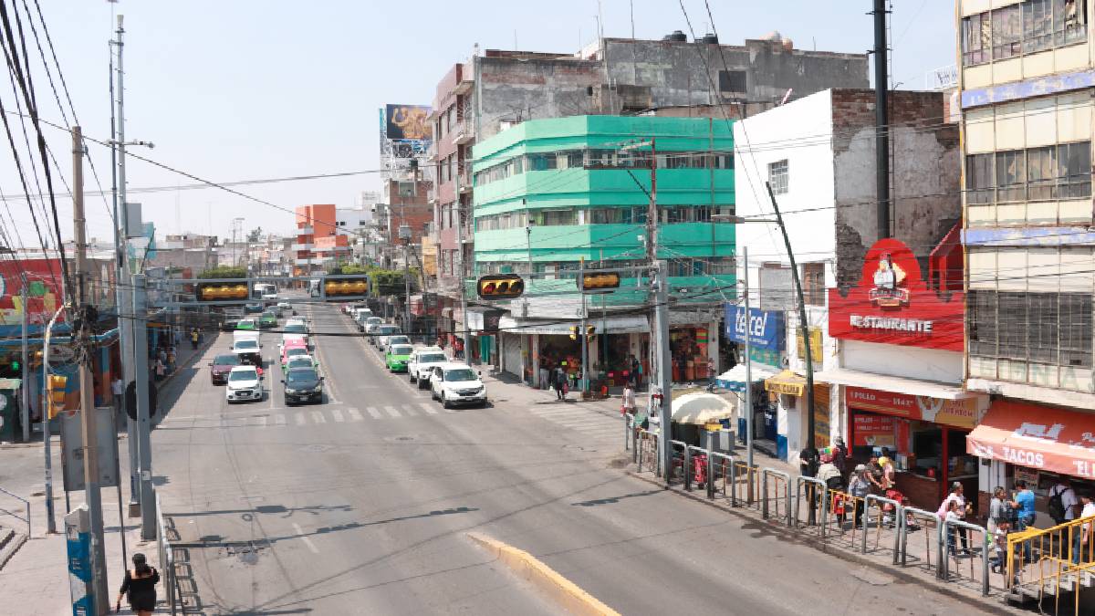 reordenamiento en la avenida Miguel Alemán