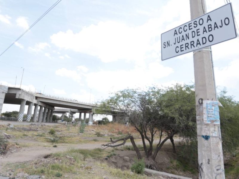 Viven calvario en San Juan de Abajo: Cierre de acceso les quita tiempo y dinero
