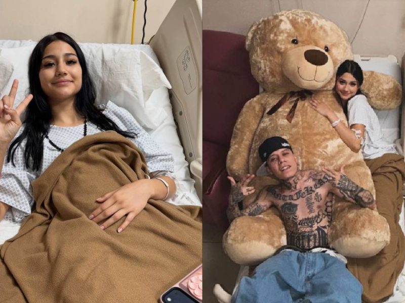 Santa Fe Klan y Camila Zamorano en el hospital: El tierno gesto del rapero tras cirugía de su novia