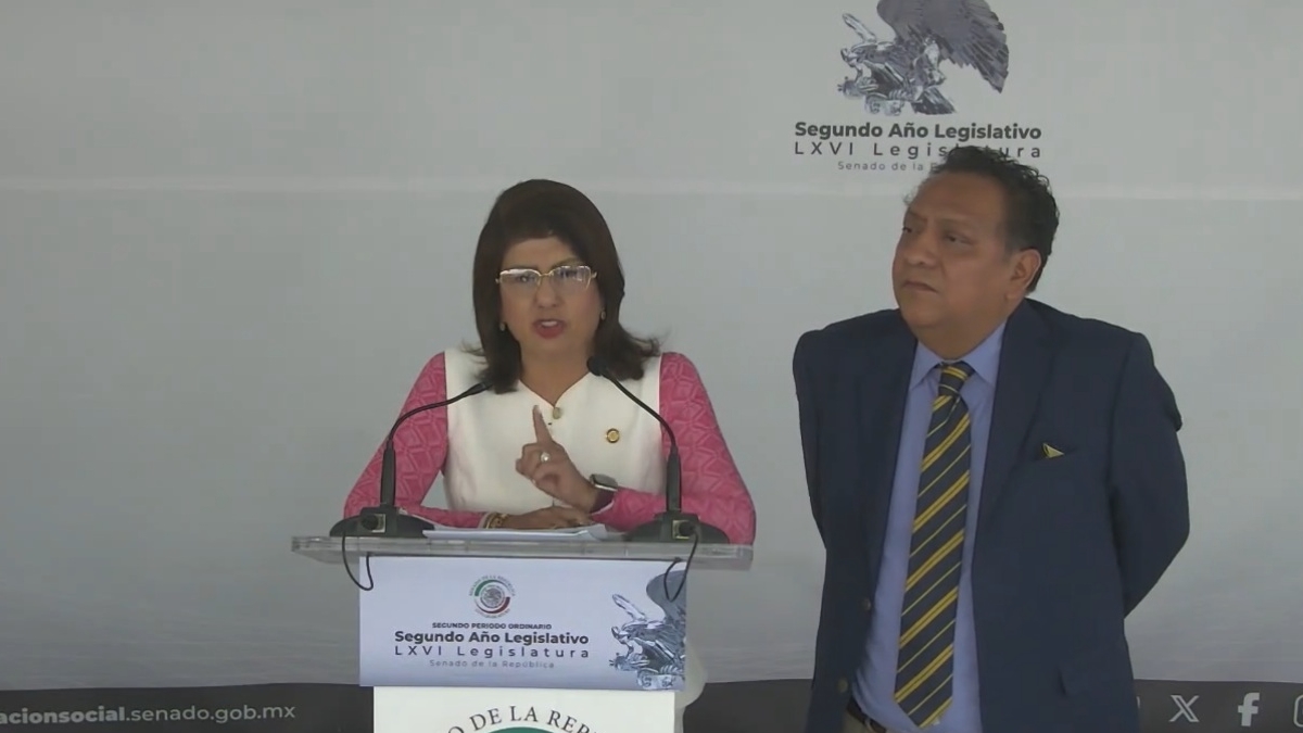 La senadora morenista Mariela Gutiérrez