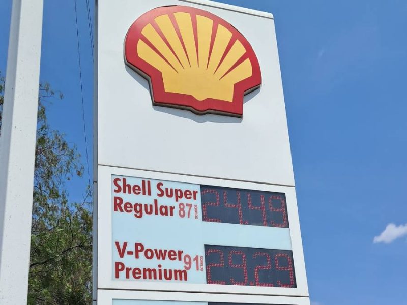 Gasolineras Shell de Guanajuato y Silao ignoran pacto federal y disparan precio de la Magna