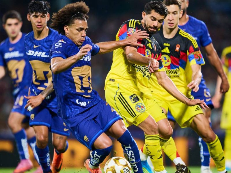 ¡Partido de locos! Pumas sufre de más pero elimina a un descomunal América 