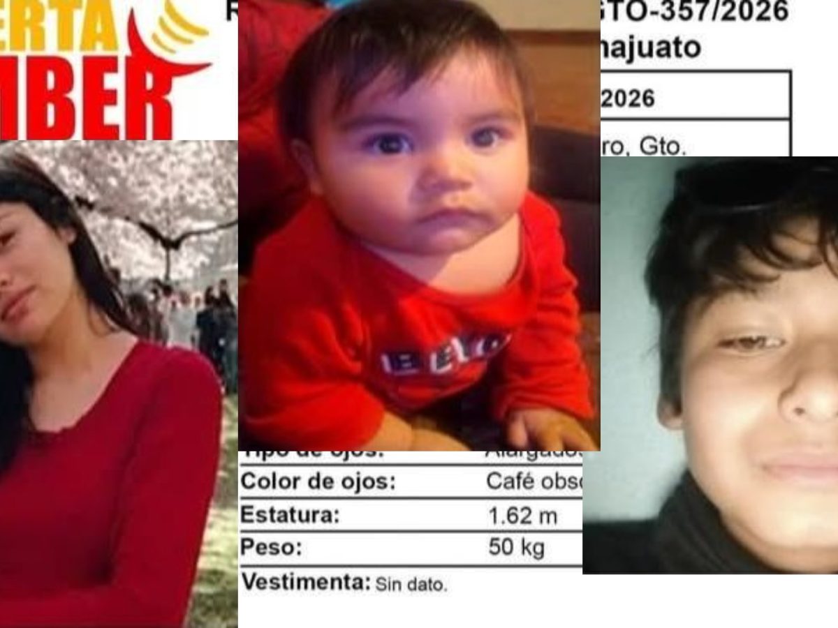 Atención Cuerámaro e Irapuato: Buscan a madre de 16 años, a su bebé y a un niño de 12 años