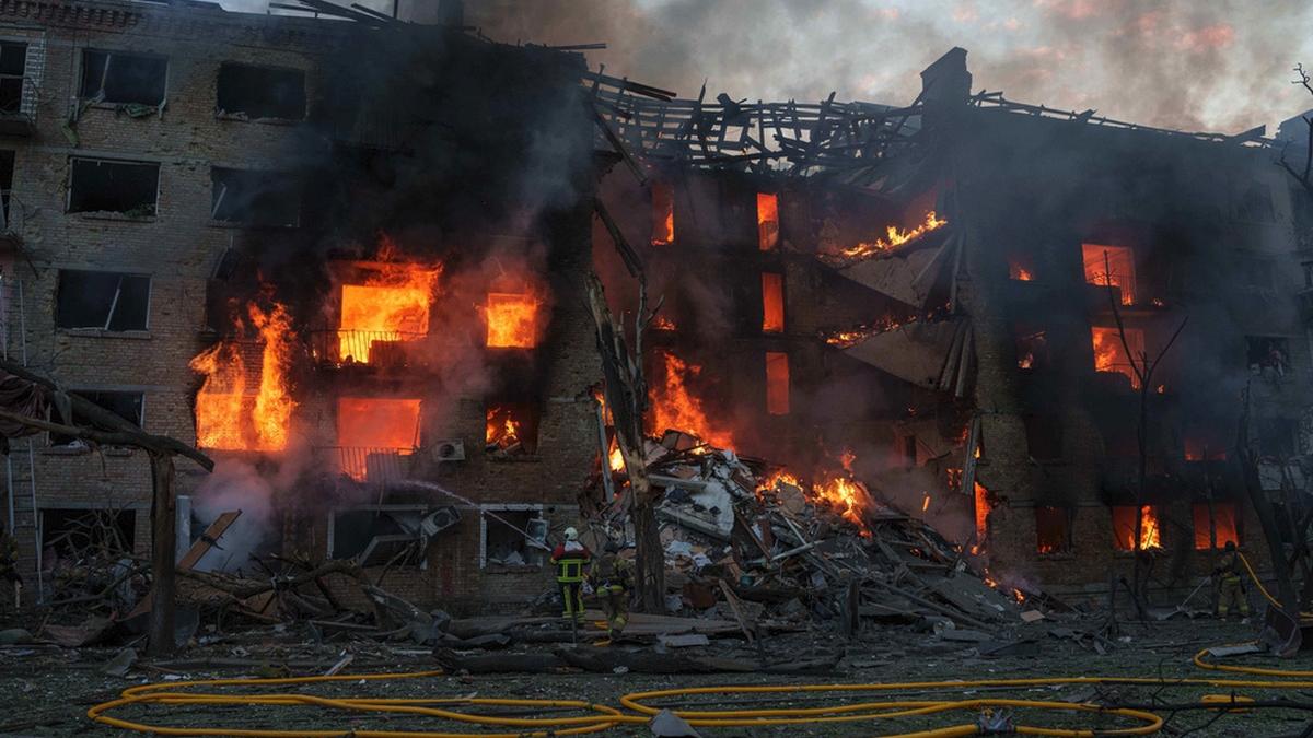 Ataque ruso en Kiev