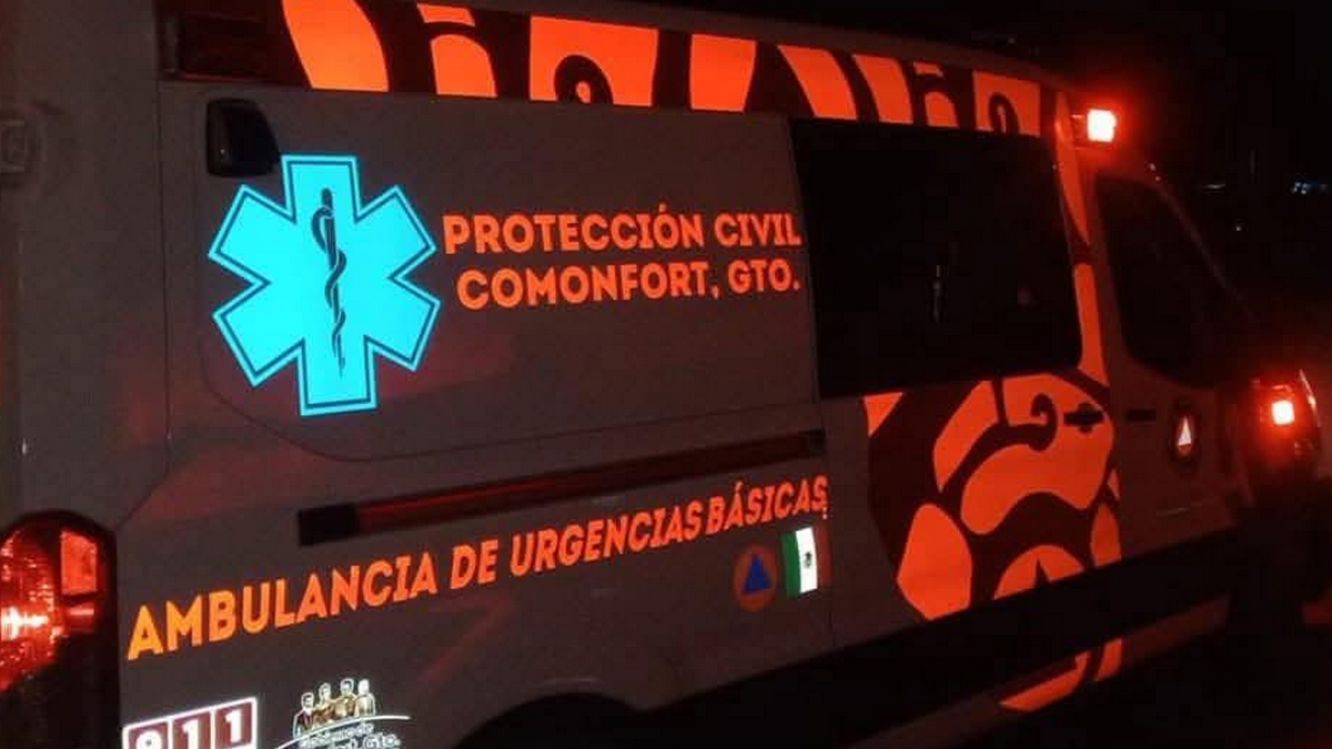 Atropellado en Comonfort