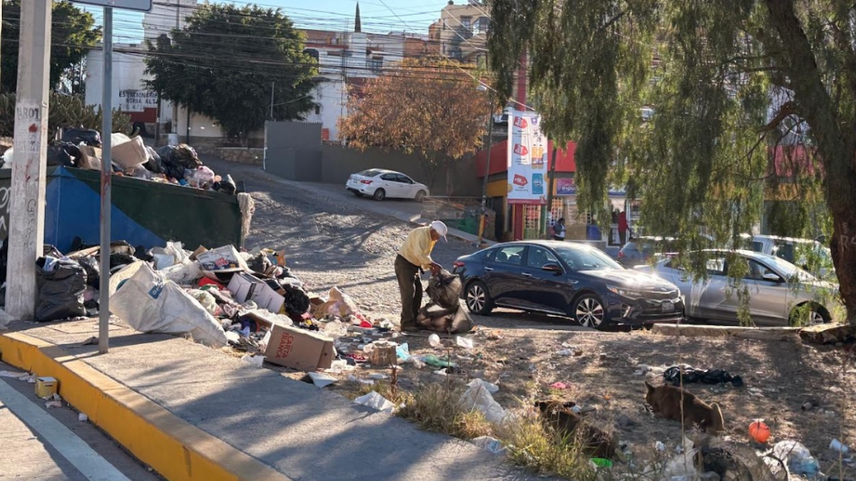 Basura en Guanajuato capital