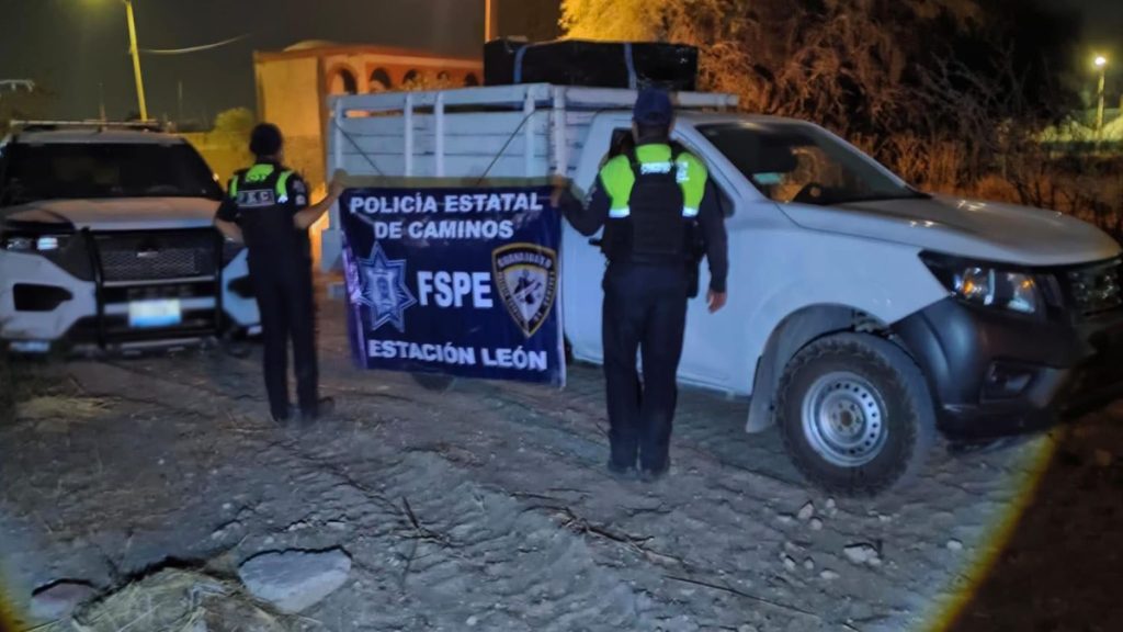 Camioneta robada en San Francisco del Rincón