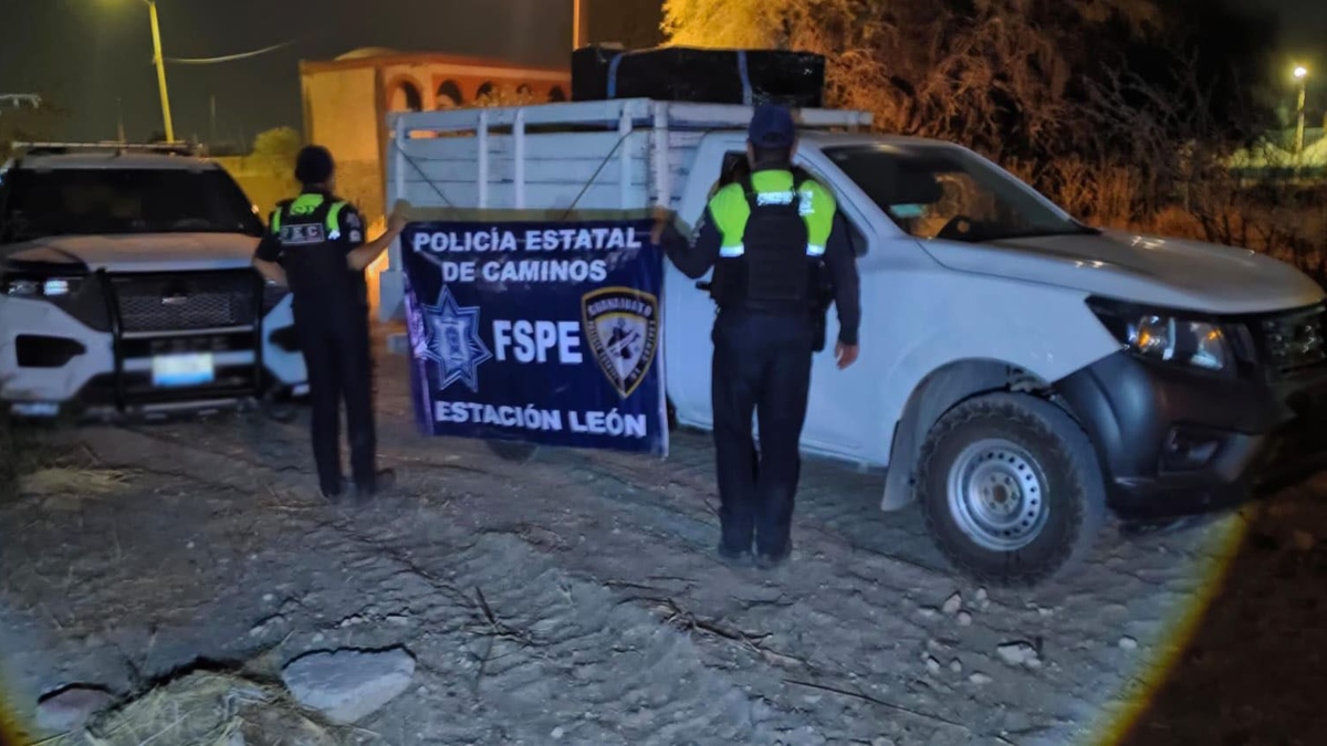 Camioneta robada en San Francisco del Rincón