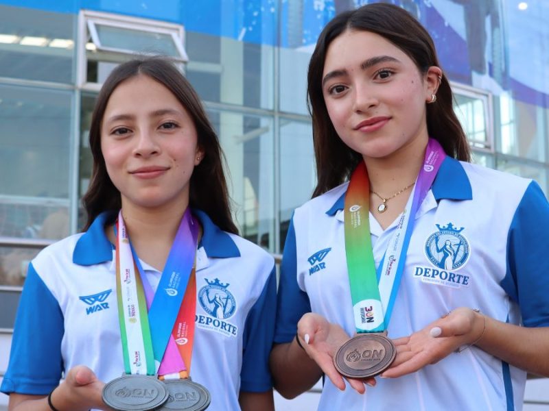 Aime y Romina Cano, las clavadistas que aportaron su granito de arena para colocar a Guanajuato en el Top 5 nacional