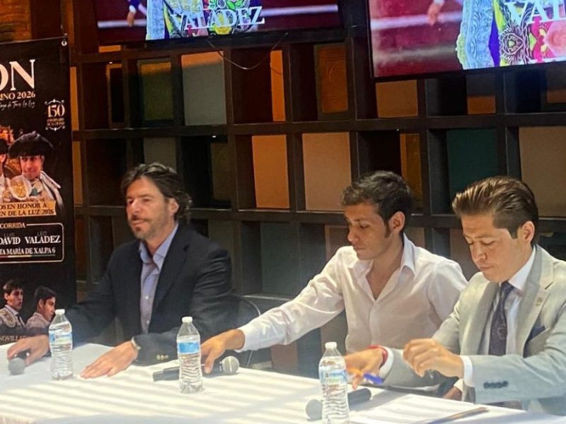 Presentan encierro que lidiarán Ginés Marín, Leo Valadez y Luis David Adame en la corrida de la Virgen de la Luz