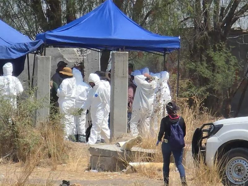 Cuerpos en pozos en Villagrán