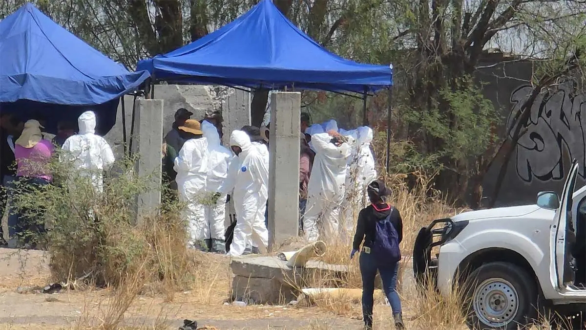 Cuerpos en pozos en Villagrán