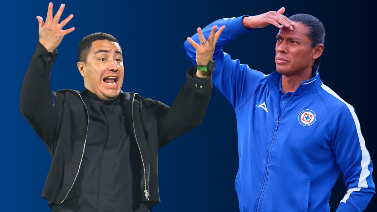 Efraín Juárez (Pumas) y Joel Huiqui (Cruz Azul) dirigirán en la final del Clausura 2026. MexSport.