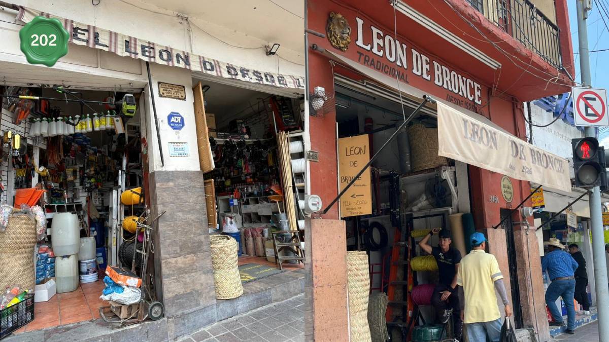 El León de Bronce: la ferretería donde todavía apuntan las cuentas a mano en pleno Centro de León