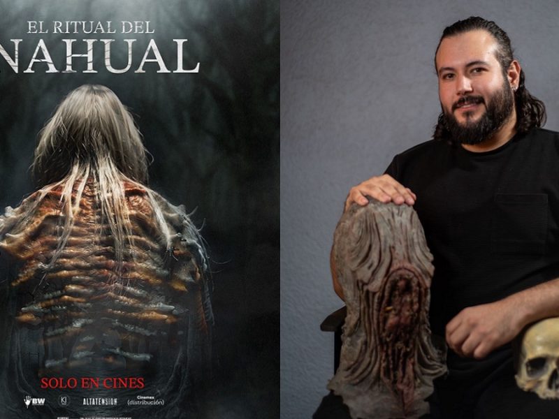 Mario Castro aterroriza con la creación de ‘El Nahual’ para la película El Ritual del Nahual