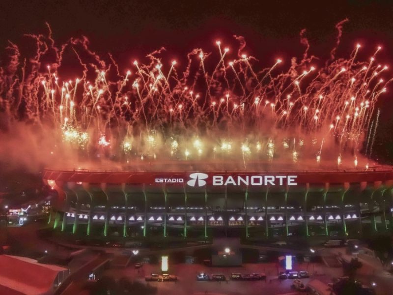 MéxicovsSudáfricaEstadioBanorte